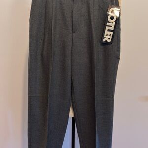 Rare Vintage Cotler Men's Gray Dress Pants 28x30 NWT